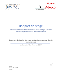 stage ressources humaines