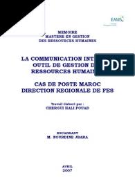 communication interne et gestion des ressources humaines pdf