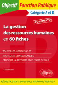gestionnaire rh fonction publique