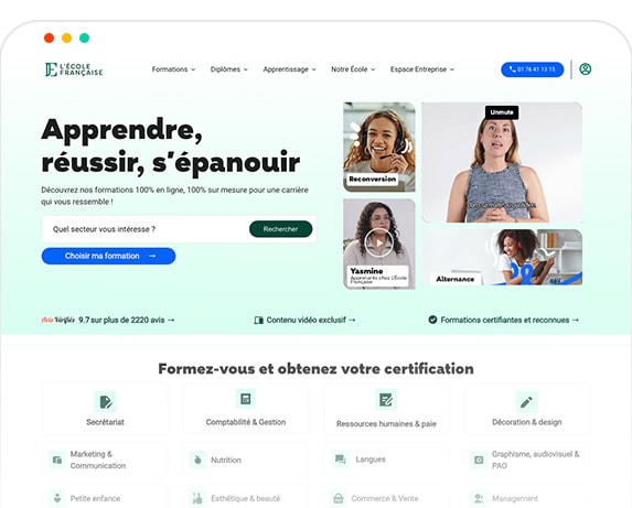 formation en ligne reconnue
