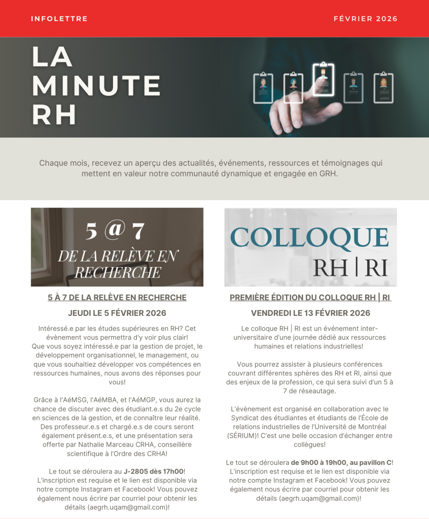 baccalauréat en gestion des ressources humaines