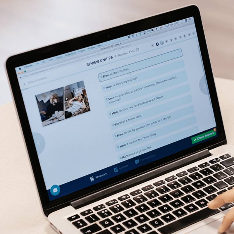 formation en ligne anglais